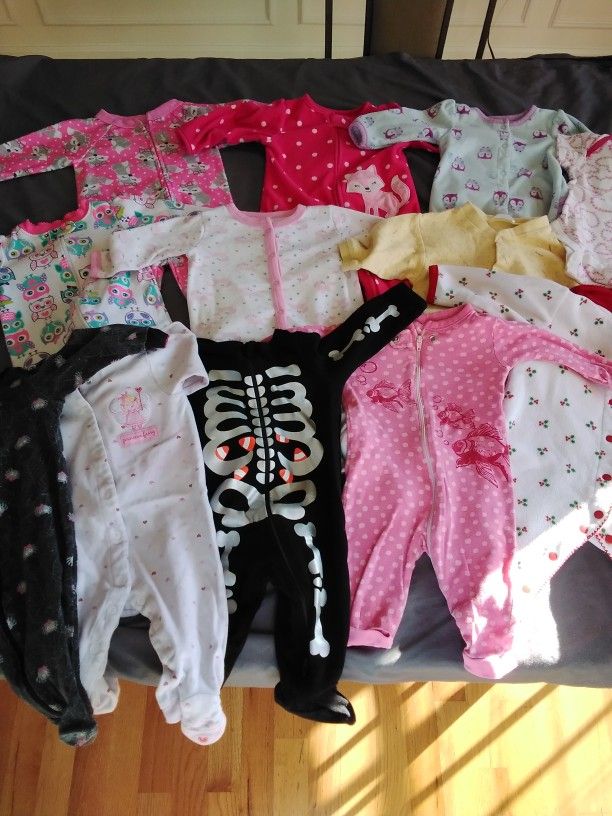 Girls 3-6 Months Sleepers