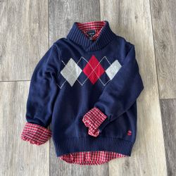 Boys Size Small (8) Izod shirt/sweater combo, excellent condition 