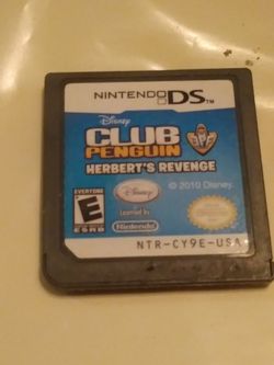 NINTENDO D S GAME CLUB PENGUIN HERBERT'S REVENGE