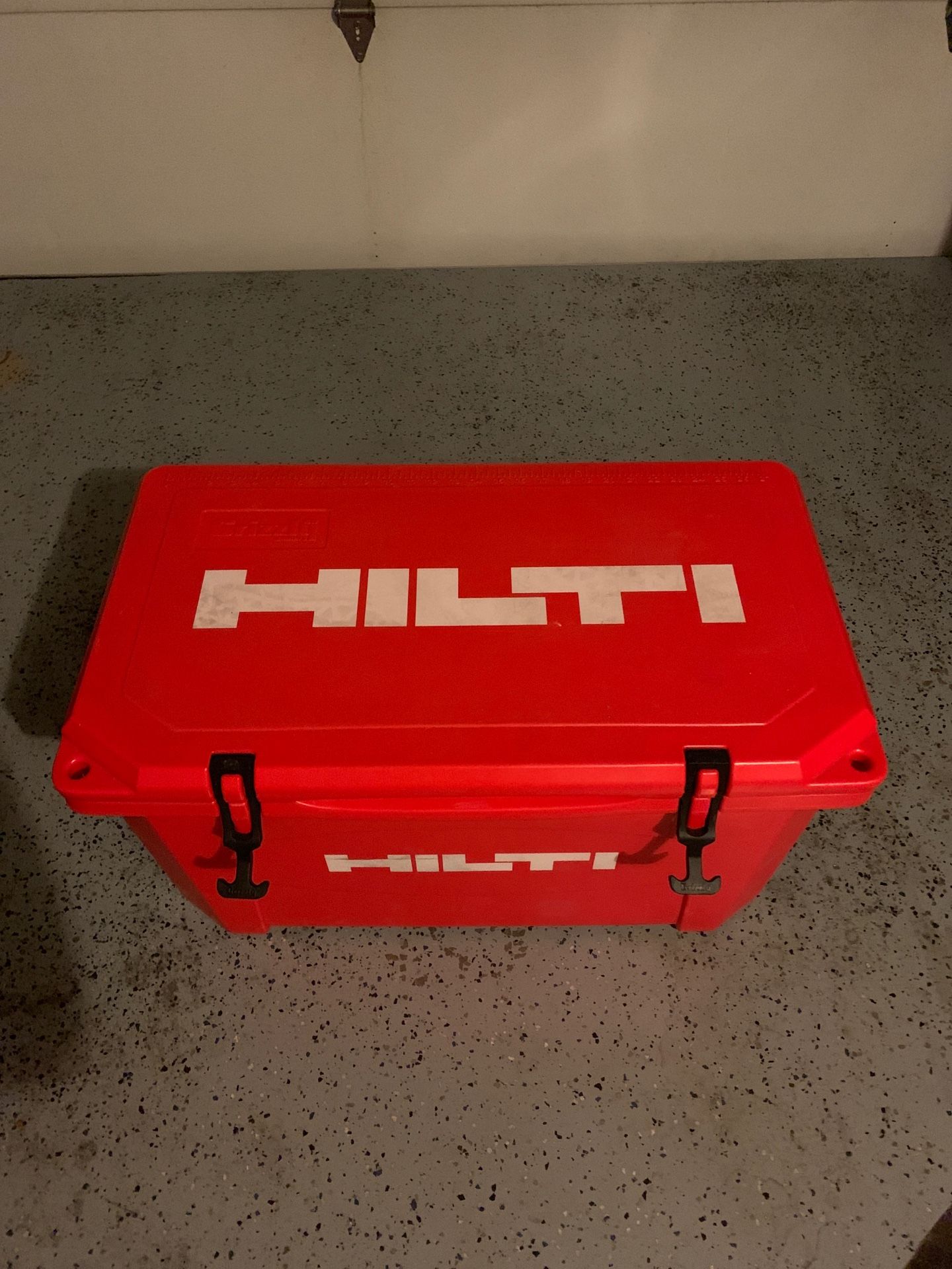 Red Grizzly 65qt cooler