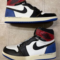 Air Jordan 1 Retro High OG SP Fragment x Union LA Varsity Red Sport Royal