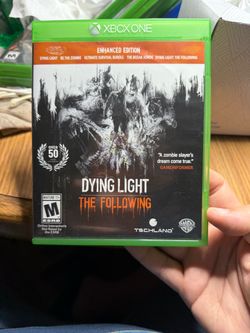 Dying light Xbox one game complete in box