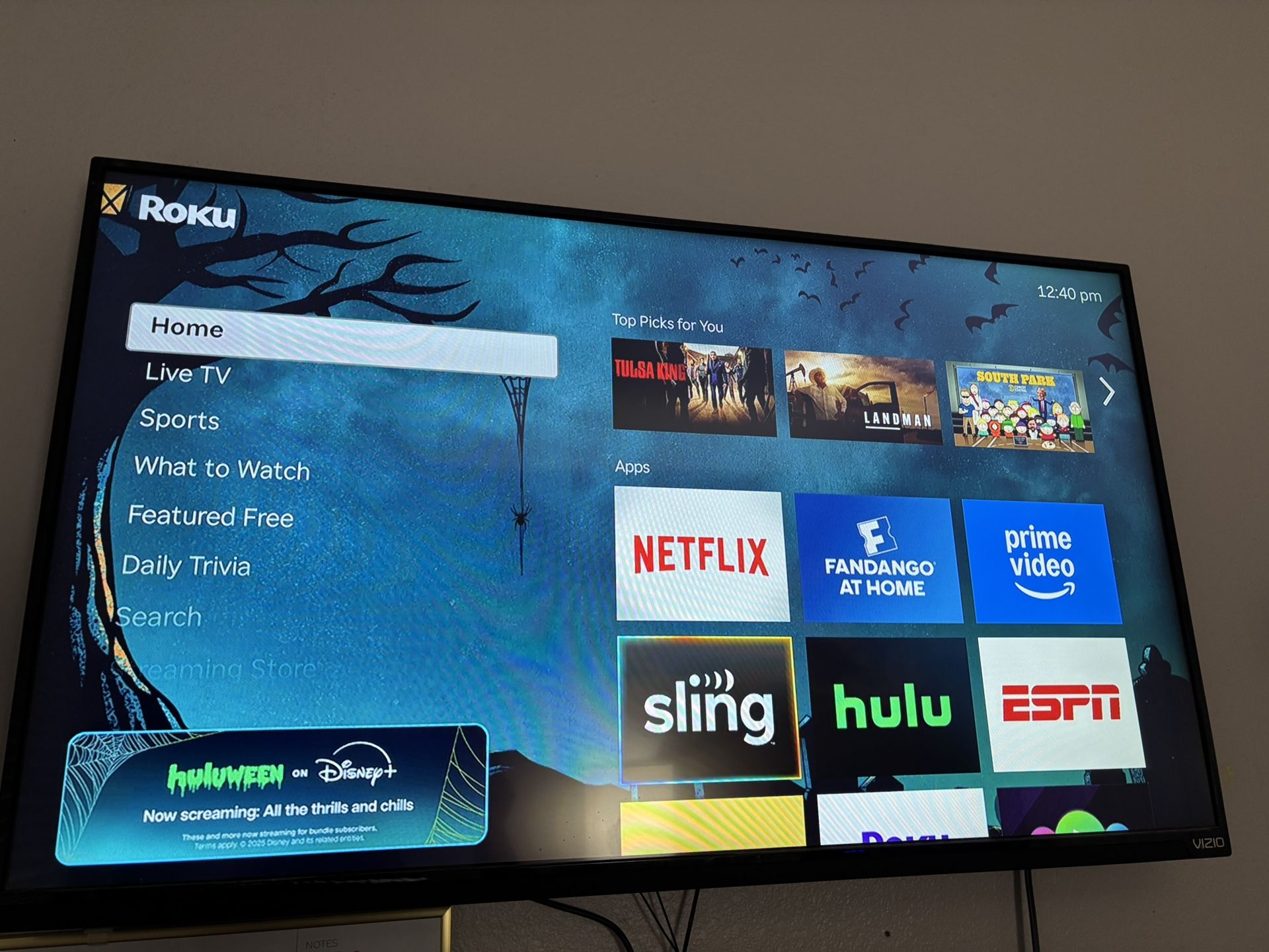 Vizio 35” TV
