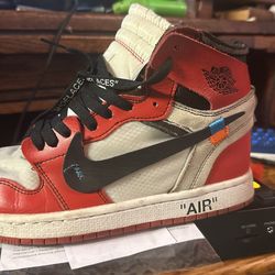 Off White Jordan’s, Worn Once