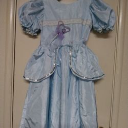 Hand Made Dress Great For Halloween Costume Or Dress Up, Cinderella