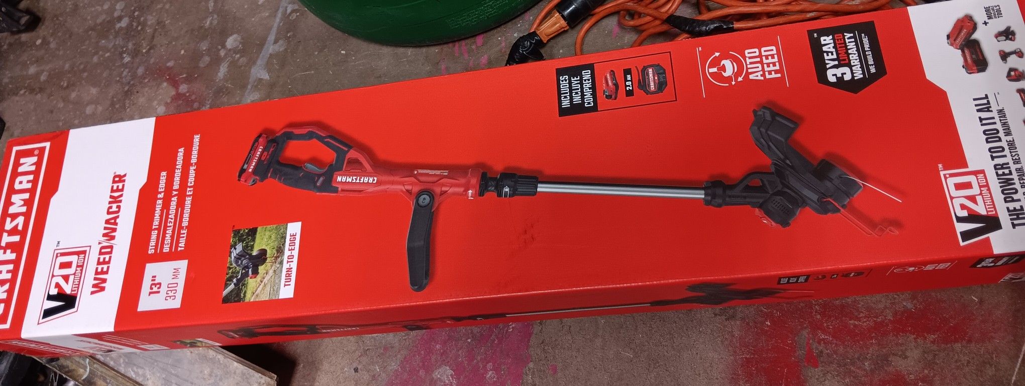 CRAFTSMAN CORDLESS WEED EATTER