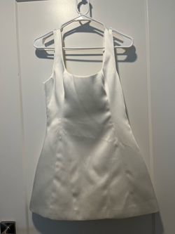 White MESHKI dress “Beth”