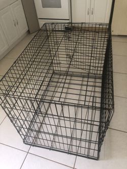 X Large dog cage