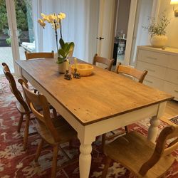 Vintage Pine Farm Table