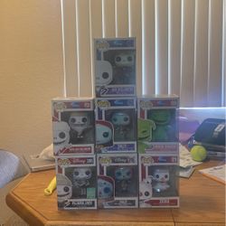 Funko Pop Nightmare Before Christmas Collection
