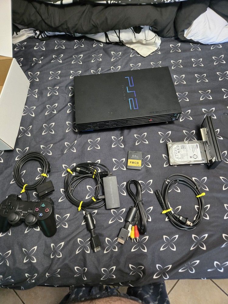 PS2 Modded With 1TB of Games Installed