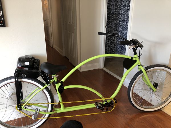 stretched out beach cruiser