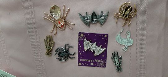 Halloween themed brooches! $10 each