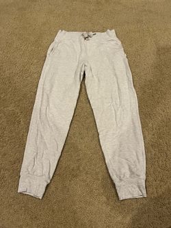 Athleta balance jogger light gray size small