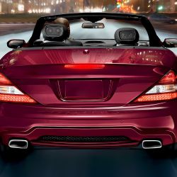 For 03-12 Mercedes R230 SL500 SL55 AMG Trunk Third Brake Tail Stop Light Lamp