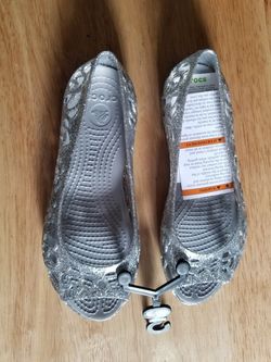 CROCS Isabella glitter flats