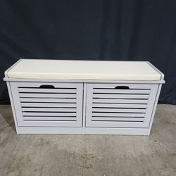 Entryway Shoe Storage Bench