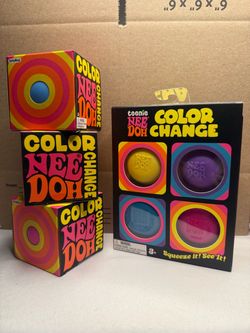 Schylling Nee Doh Color Change Stress Balls