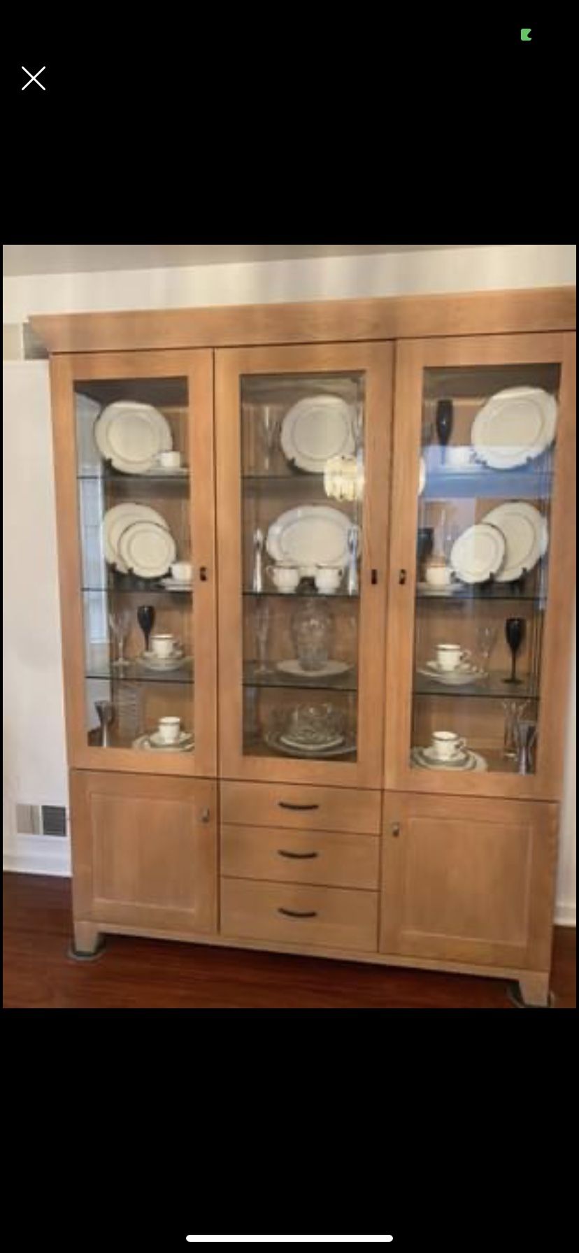 Ethan Allen China Cabinet