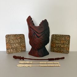 Disneyland Trader Sam's Enchanted Tiki Bar Piranha Mug 2nd Edition