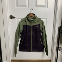 The North Face women’s rain jacket (size S)