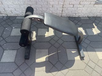 Black Workout Bench