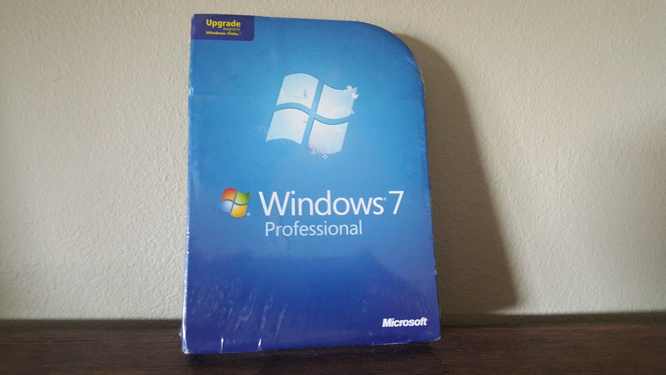 Windows 7 professional original dvd 64 - 32 bit