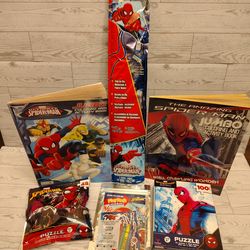 Kid's Spider-Man bundle (coloring books, play pack & kite)