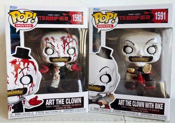 Funko Pop Horror Terrifier Art the Clown Set