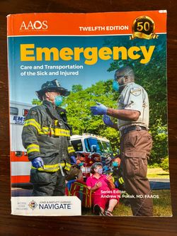 AAOS Emergency Care and Transportation Textbook 12th Edition