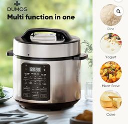 12-in-1 Multi-Cooker/ Pressure Cooker