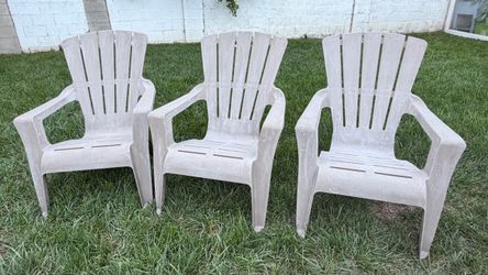 Patio Chairs – Set of 3 OFFERS WELCOME