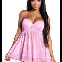 Lace Babydoll Set