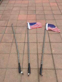 Off Road Vehicle whip lights