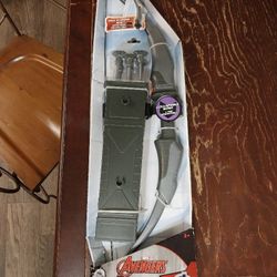 Marvel Avengers Hawkeye Deluxe Quiver With Collapsible Bow Set (Never Opened)