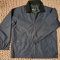 Barbour Waterproof Breathable Jacket Size XL Blue Color 