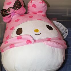 Squishmallows Hello Kitty - My Melody 2024 Valentine's Collection 8" Plush