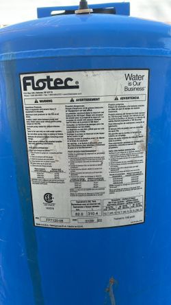 Pressurized Well Tank