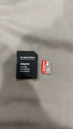 SanDisk Ultra Plus 32GB microSD Card with Adapter