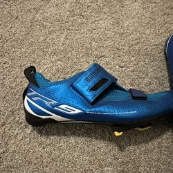 Shimano TR9 Elite Triathlon Cycling Shoes Size 44 (US 10)