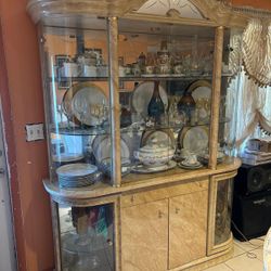 Dining Room Set With China