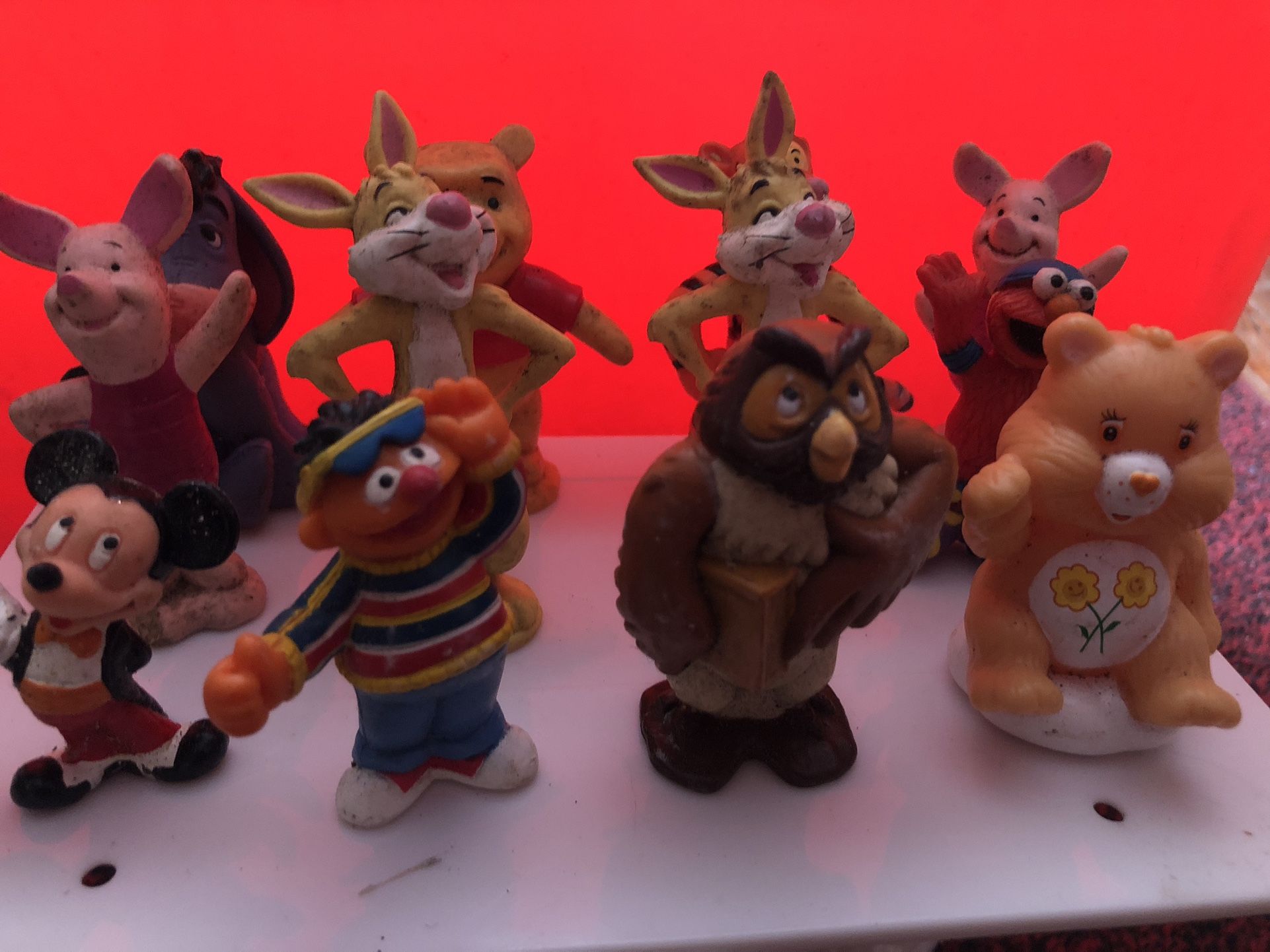 Vintage Winni The Pooh And Friends Lot 