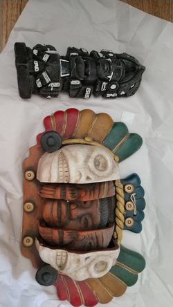 Aztec sculptures from Cozumel Mexico