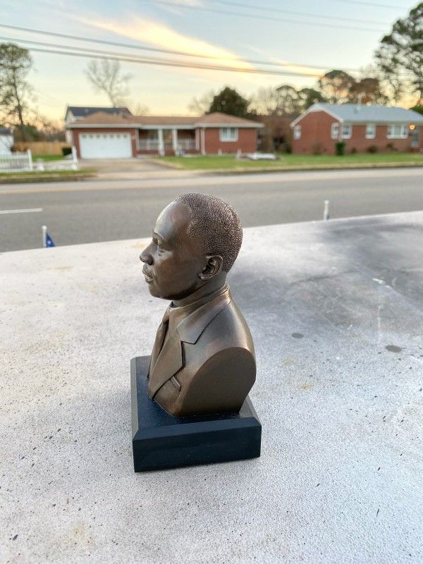 MLK Statue Bust