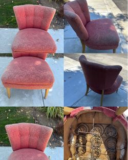 Vintage Mid-Century Kroehler Armchair – Original Vintage Upholstery
