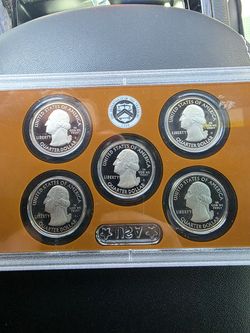 90% Silver mint proof 5 quarter set.
