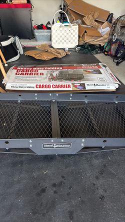 Brand new Folding hitch cargo carrier 750lbs