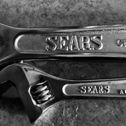 Sears Vintage Crescent Wrenches 