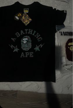 A bathing ape bape shirt size M