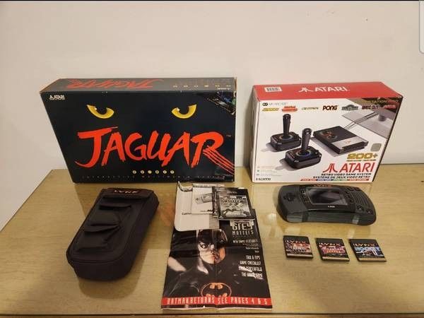 Atari Jaguar Box, Atari Lynx, HDMI Atari SystemLot